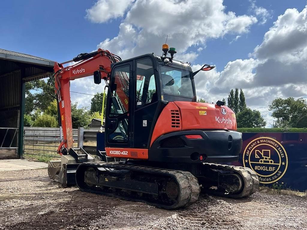 Kubota KX080-4 حفارات خاصة