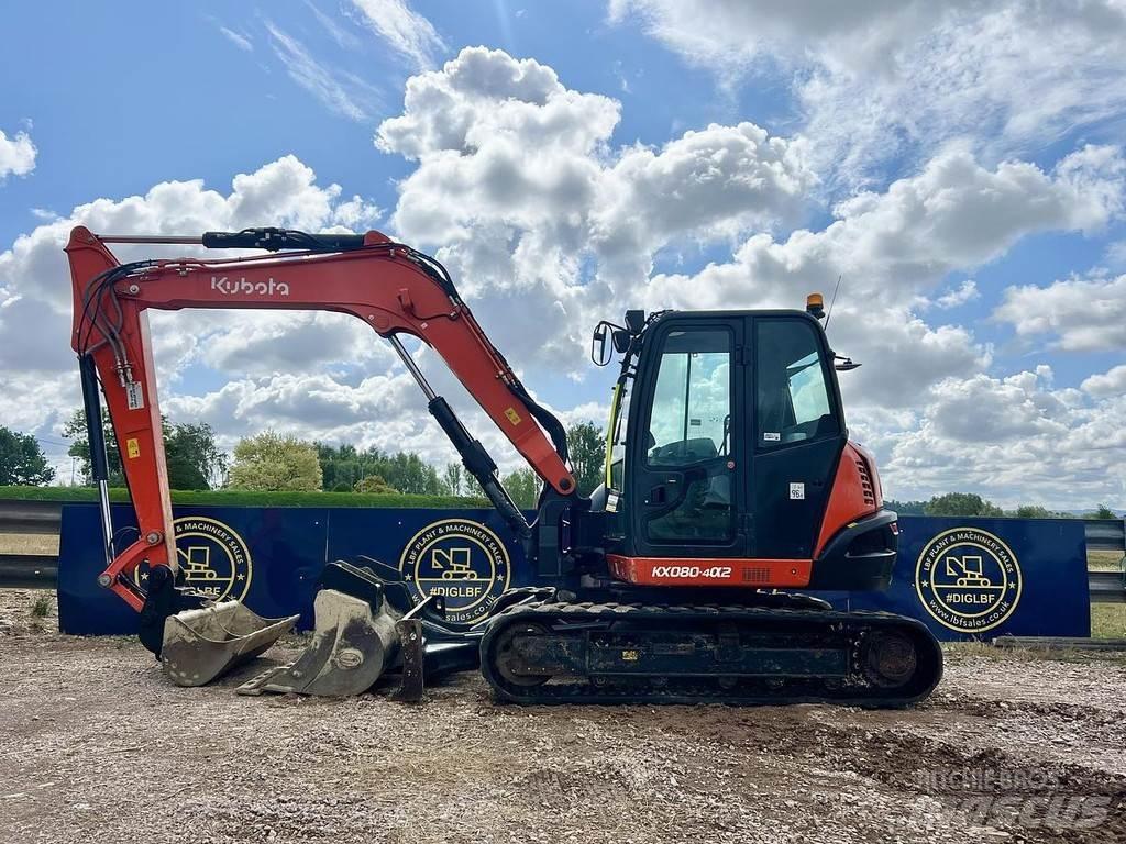 Kubota KX080-4 حفارات خاصة