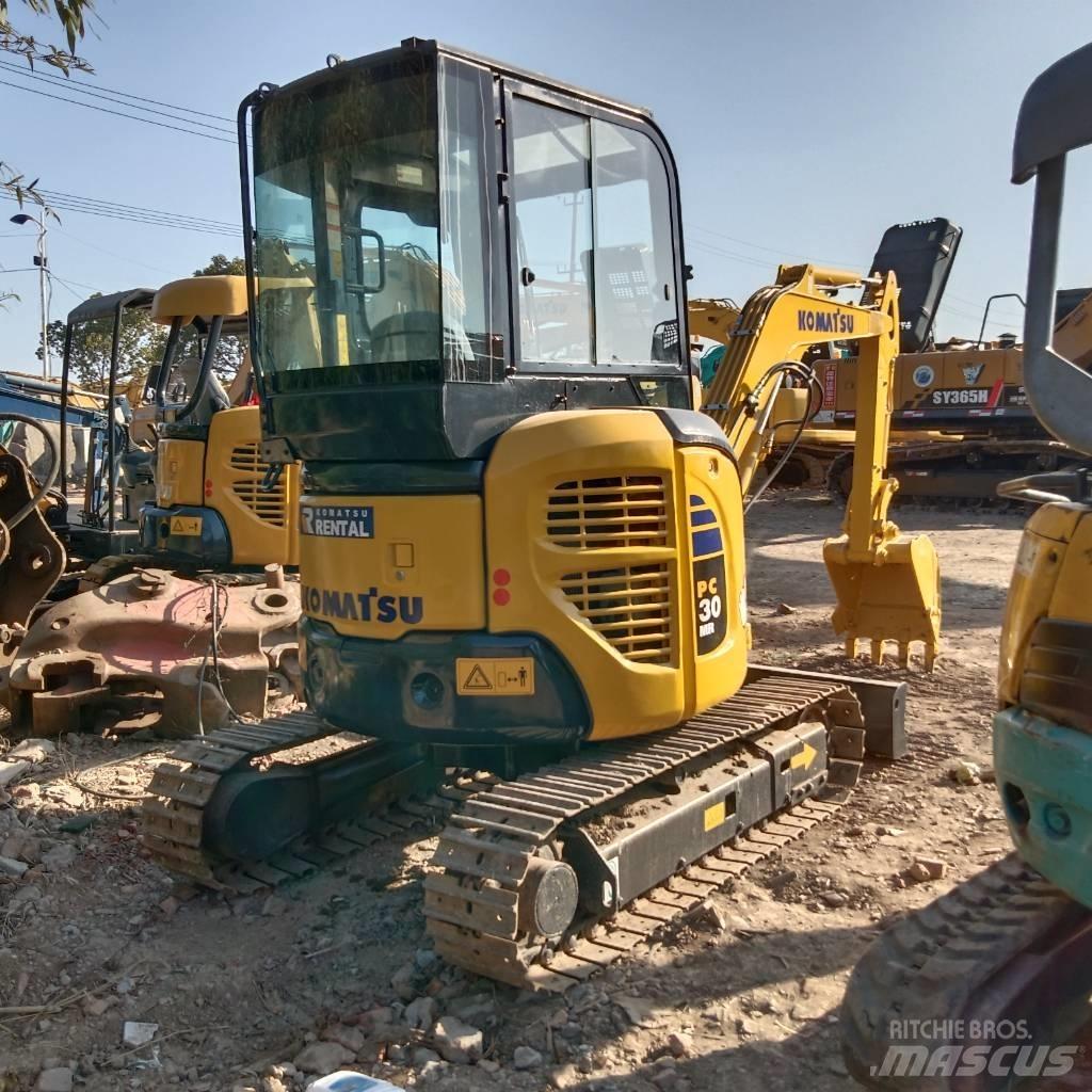 Komatsu PC 30 MR-3 حفارات صغيرة أقل من 7 طن (حفارات صغيرة)