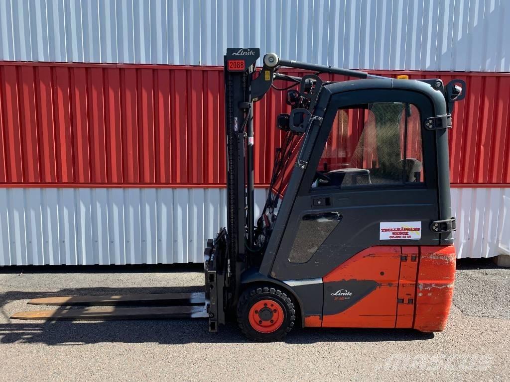 Linde E 16 C-02 شاحنات ذات رافعات شوكية تعمل بالكهرباء