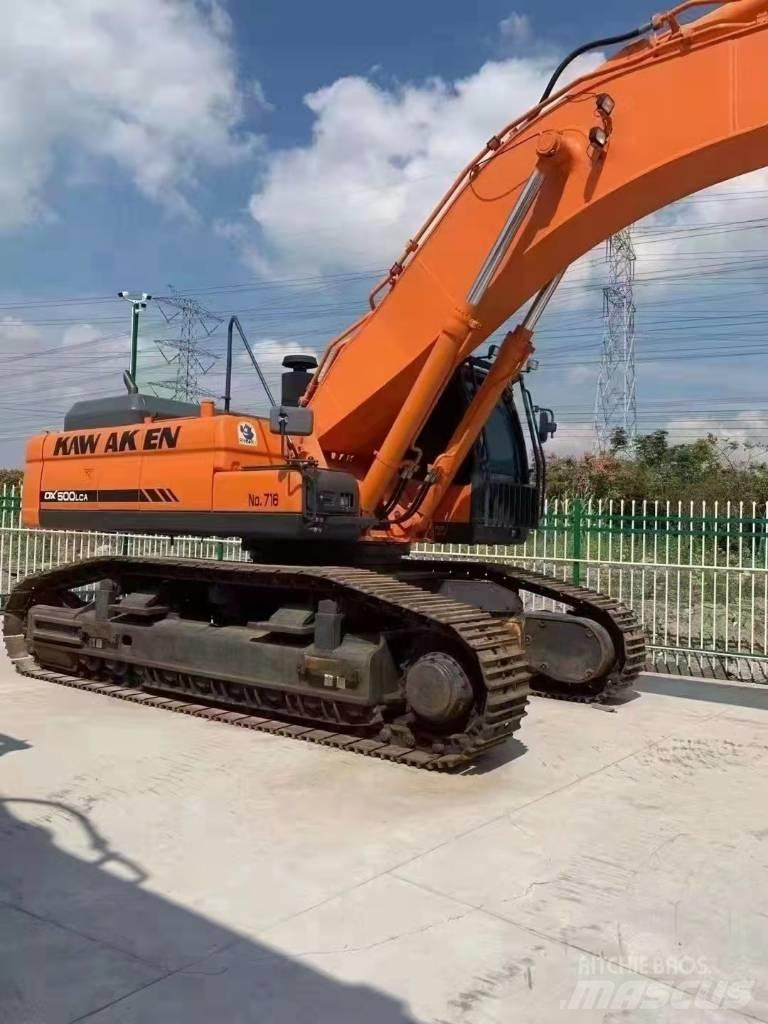 Doosan DX 500 LCA حفارات زحافة