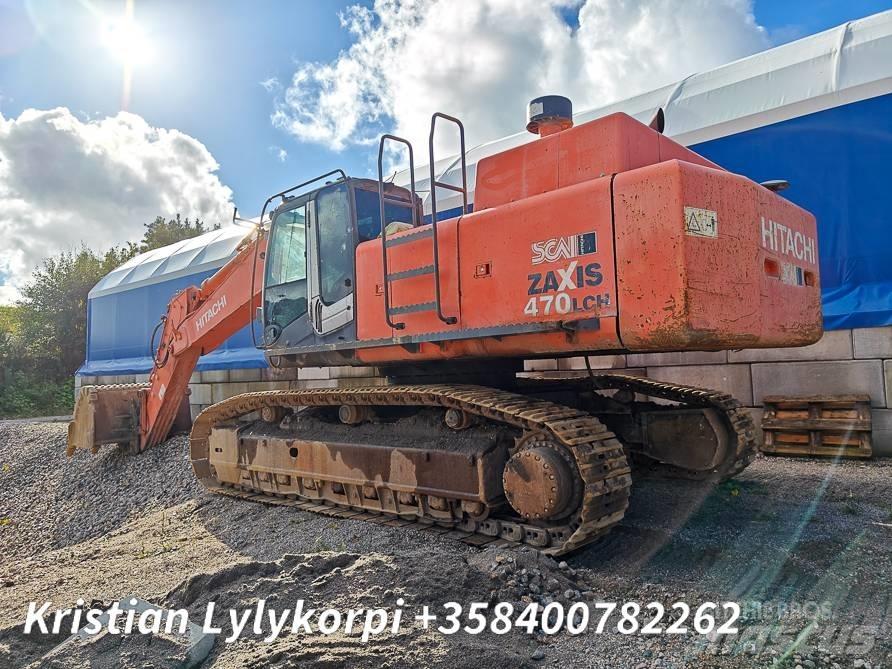 Hitachi ZX470LH-3 حفارات زحافة