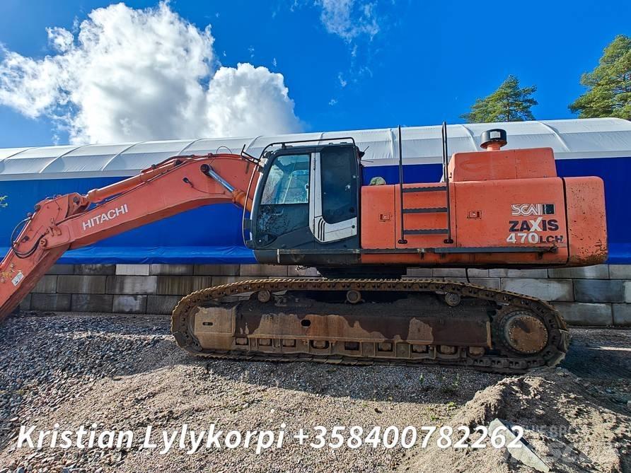 Hitachi ZX470LH-3 حفارات زحافة