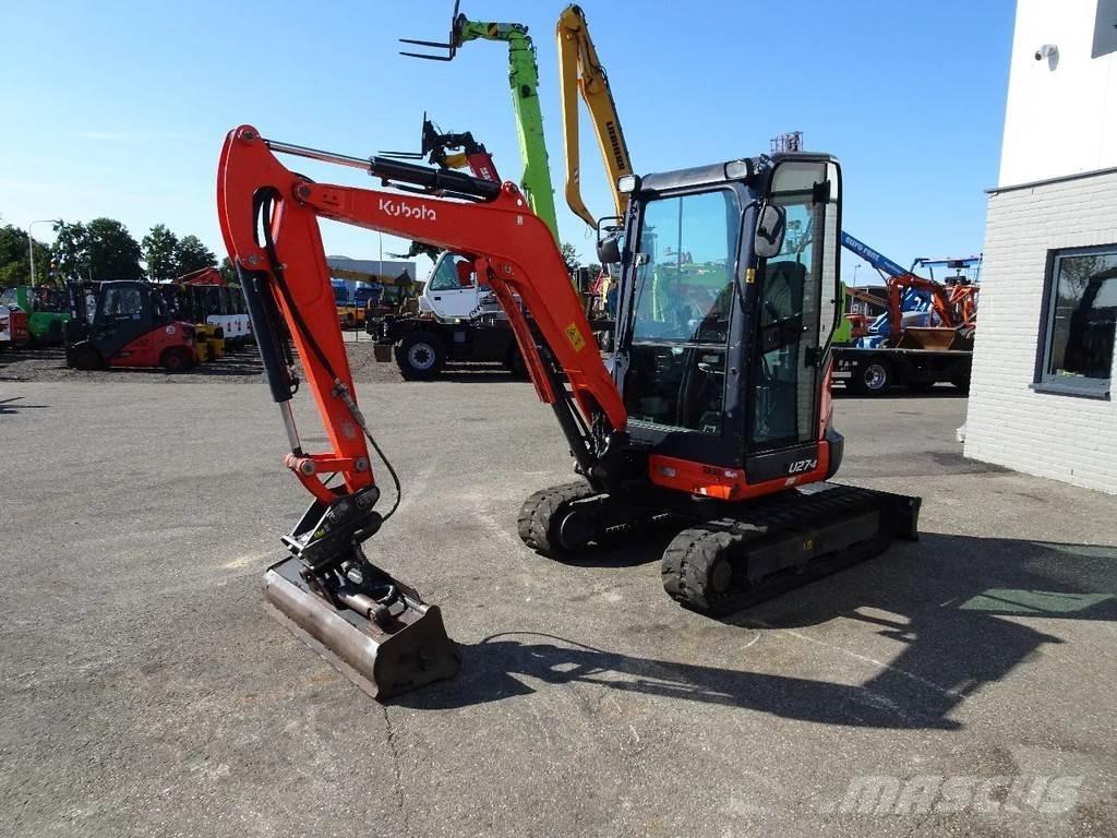 Kubota U27-4 حفارات صغيرة أقل من 7 طن (حفارات صغيرة)