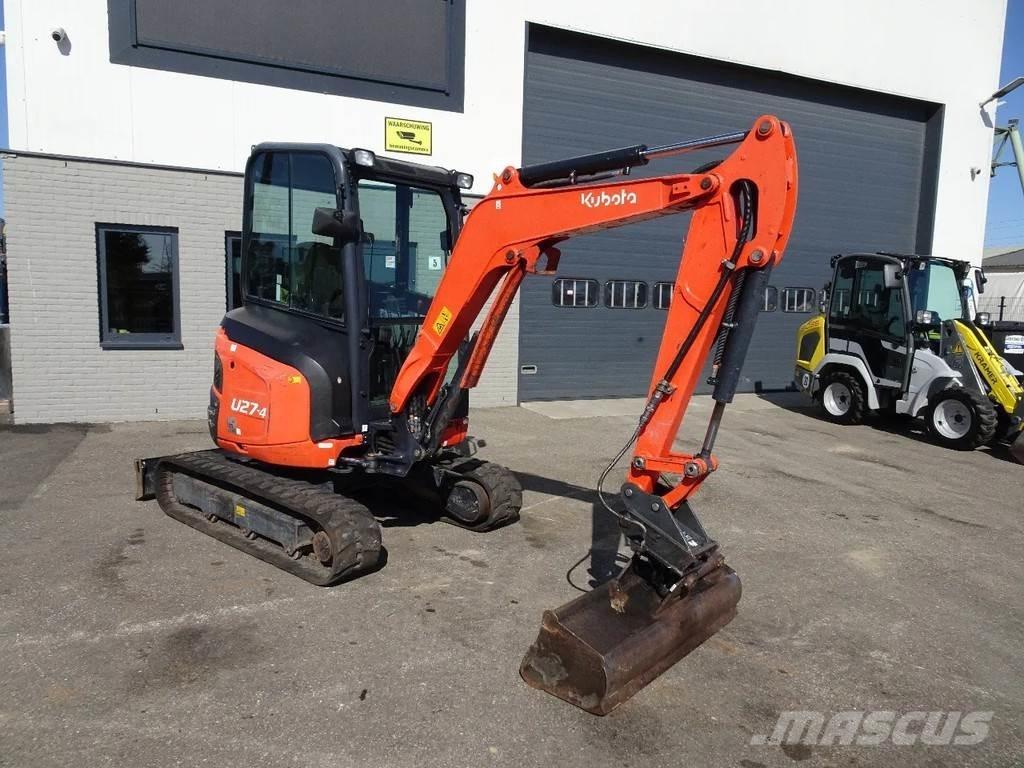 Kubota U27-4 حفارات صغيرة أقل من 7 طن (حفارات صغيرة)