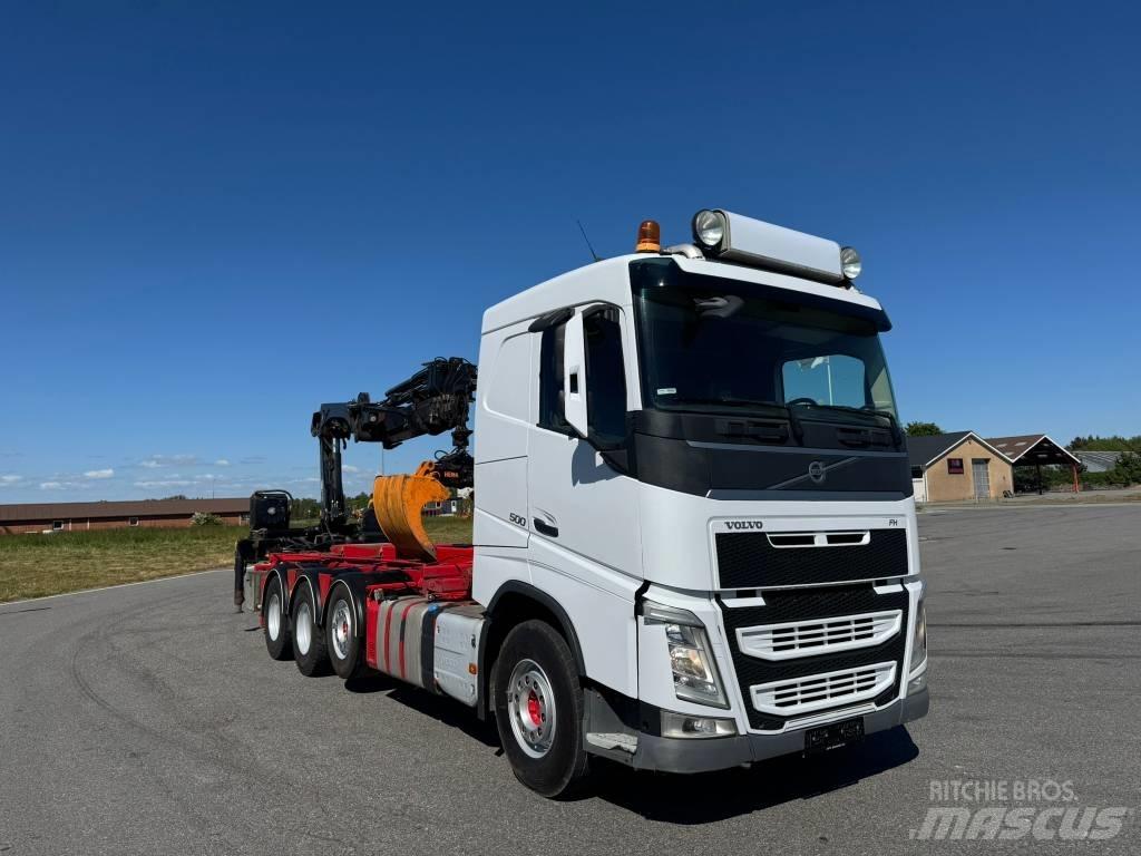 Volvo FH 500 شاحنات الرافعات