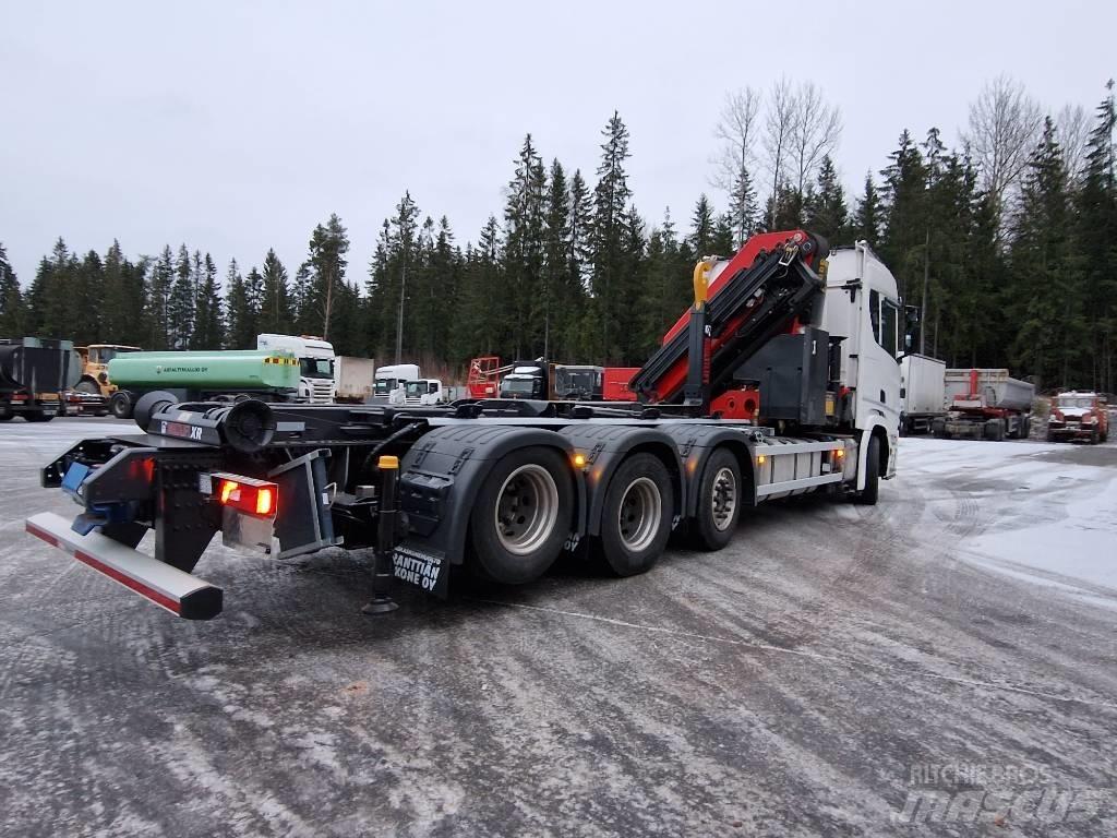 Scania R540 8x2 شاحنات الرافعات الخطافية