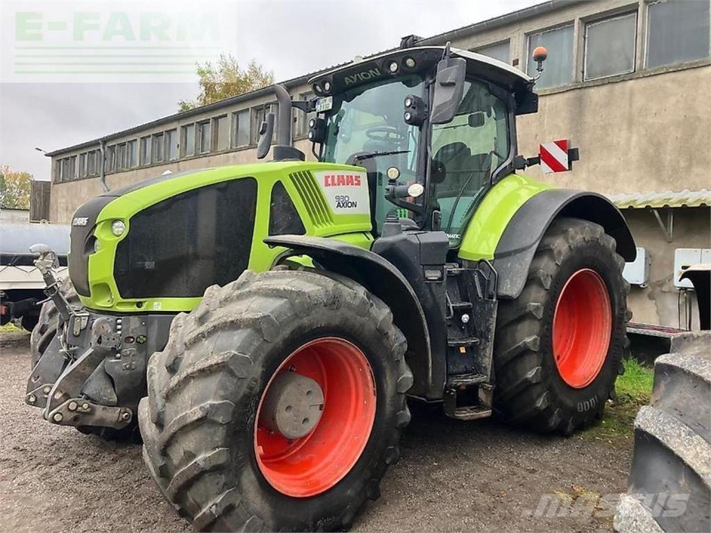CLAAS axion 930 الجرارات