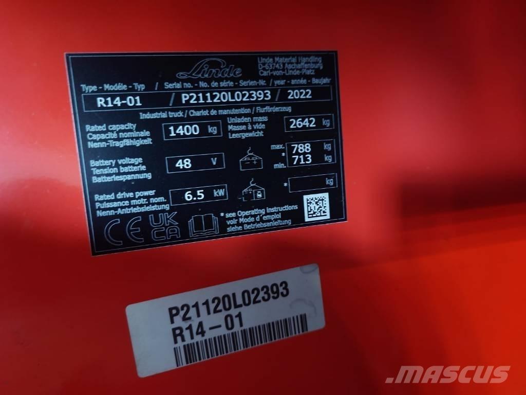 Linde R14/1120 شاحنة مناولة