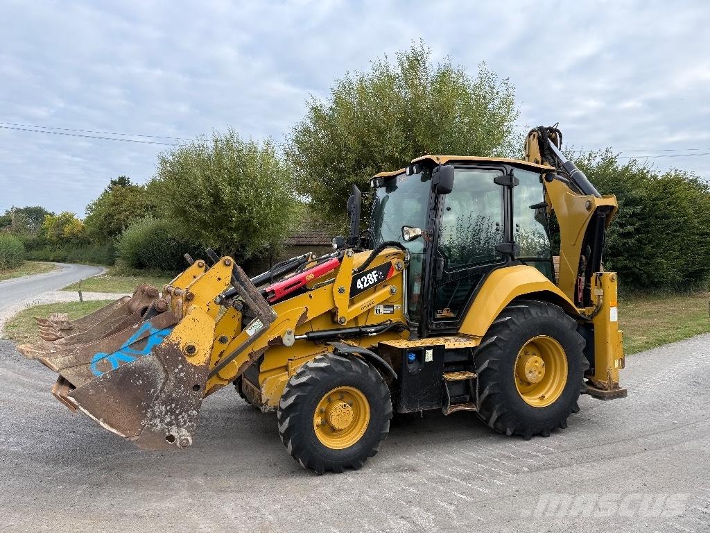 CAT 428 F لوادر ذات جرافات عكسية