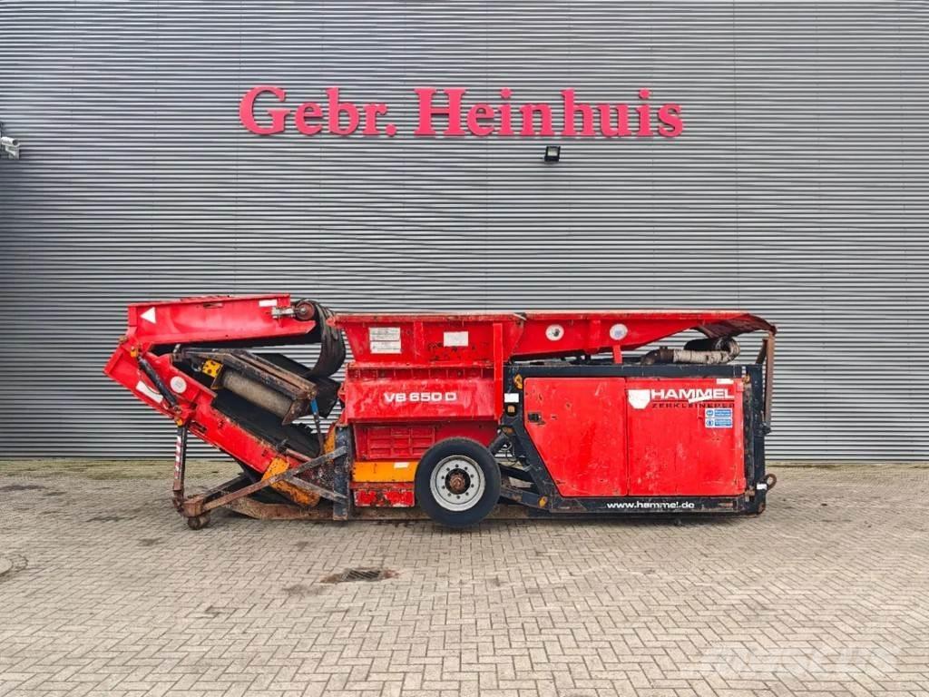 Hammel VB 650 D آلات تمزيق المخلفات