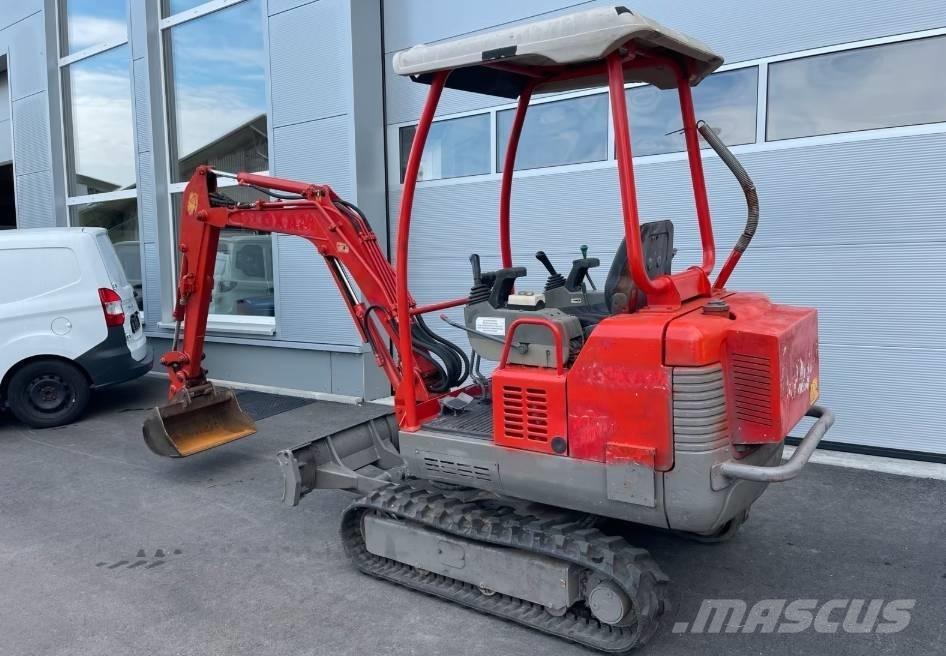 Takeuchi TB 016 حفارات صغيرة أقل من 7 طن (حفارات صغيرة)
