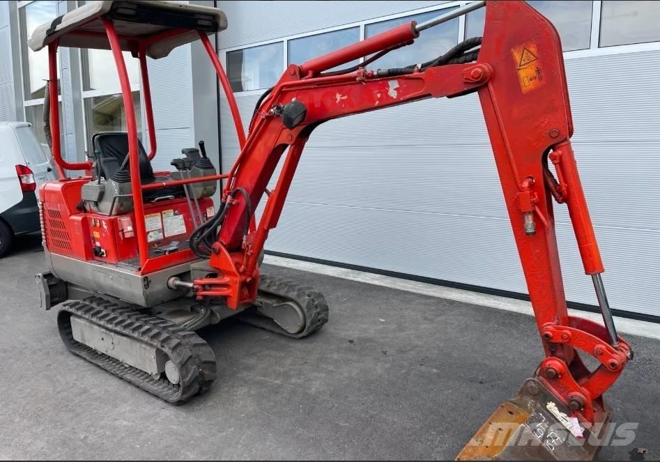 Takeuchi TB 016 حفارات صغيرة أقل من 7 طن (حفارات صغيرة)
