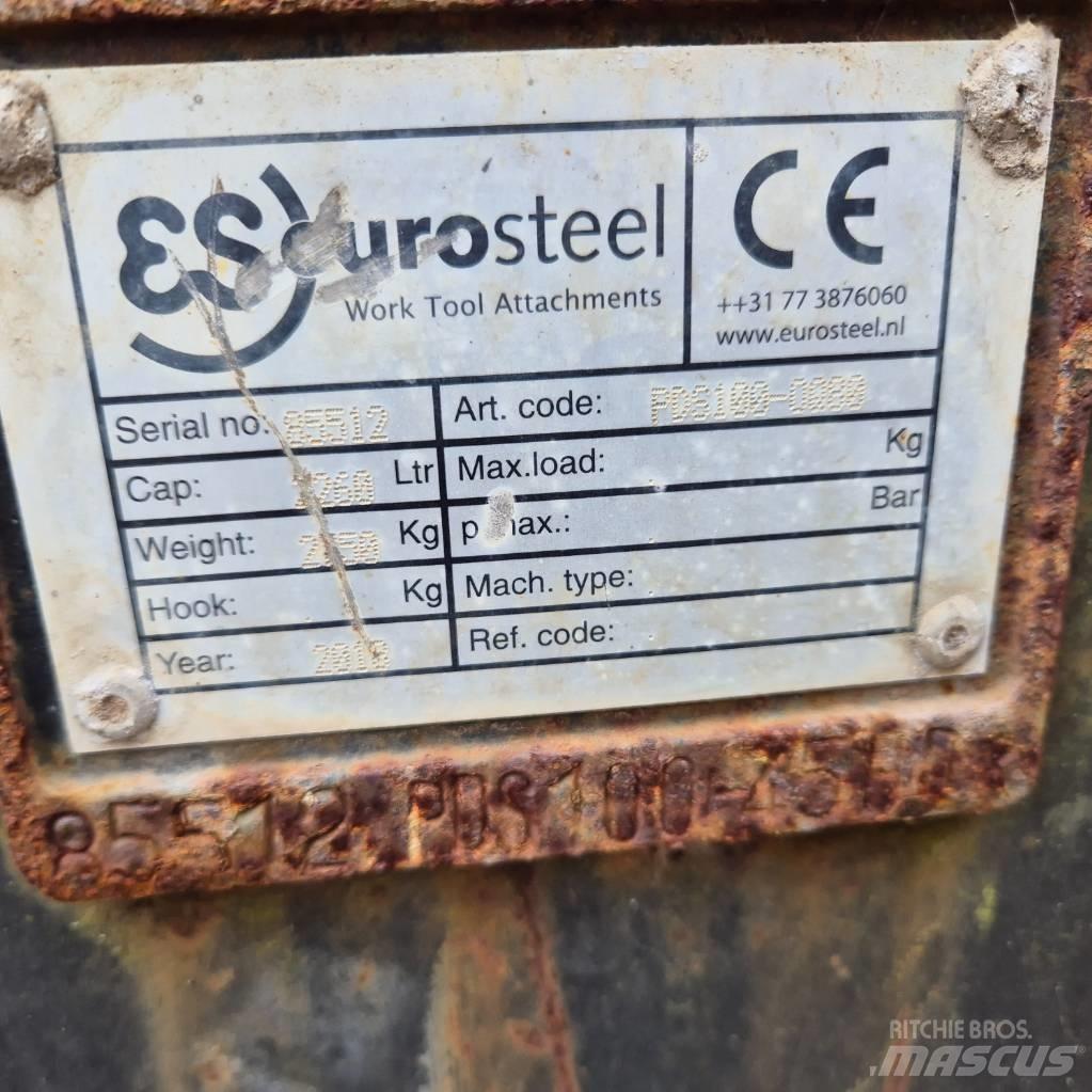 Eurosteel bucket دلاء فحص