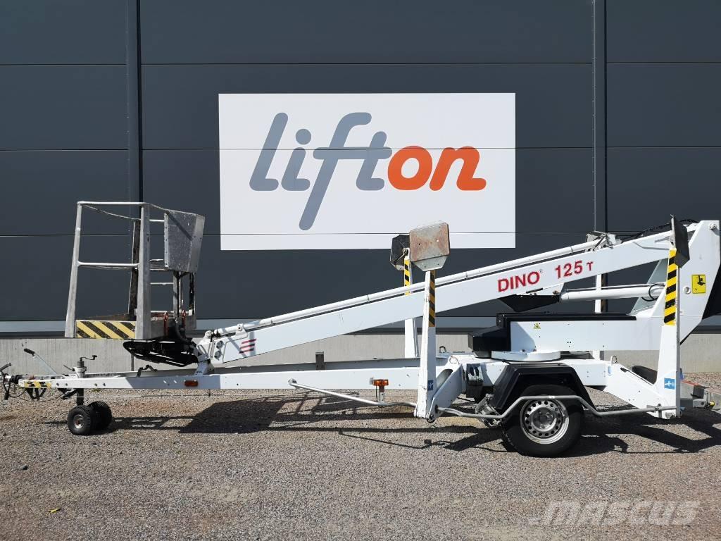 Dino Skylift 125 T المنصات الهوائية المثبتة على مقطورة