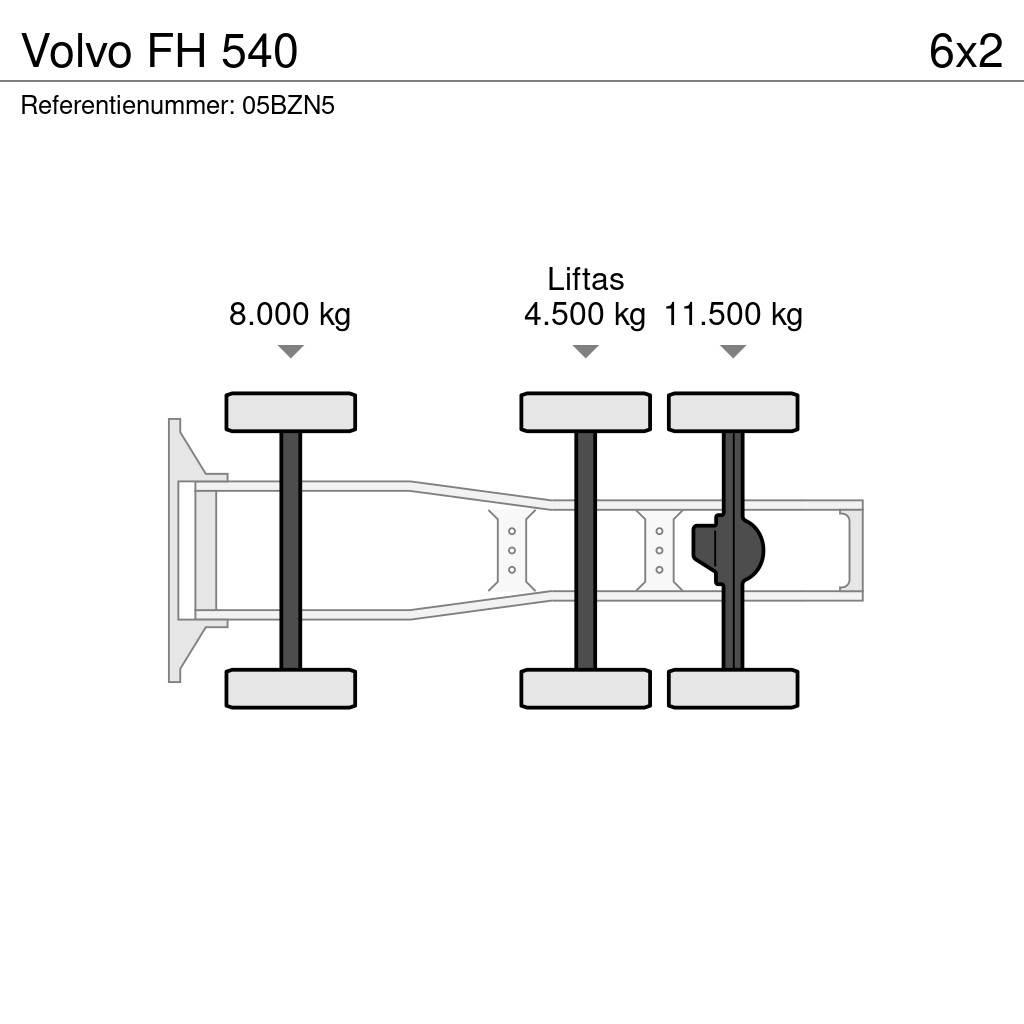 Volvo FH 540 وحدات الجر