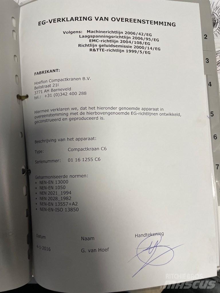 Hoeflon C 6 SOLD رافعات صغيرة