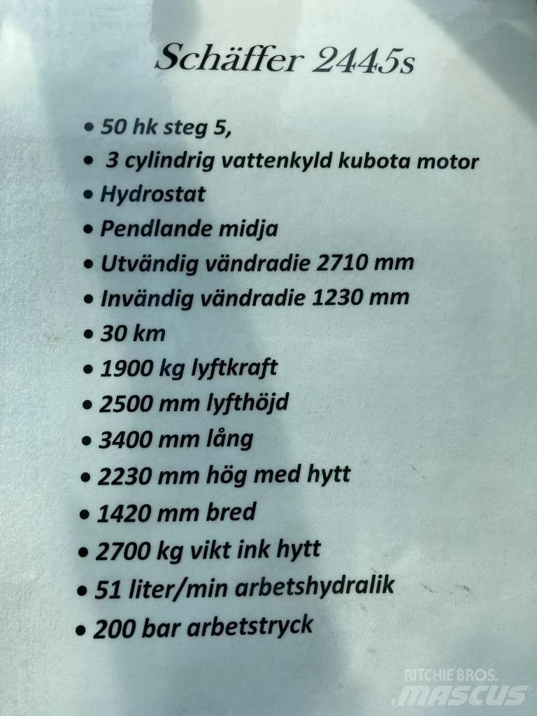 Schäffer 2445s لوادر متعددة الأغراض