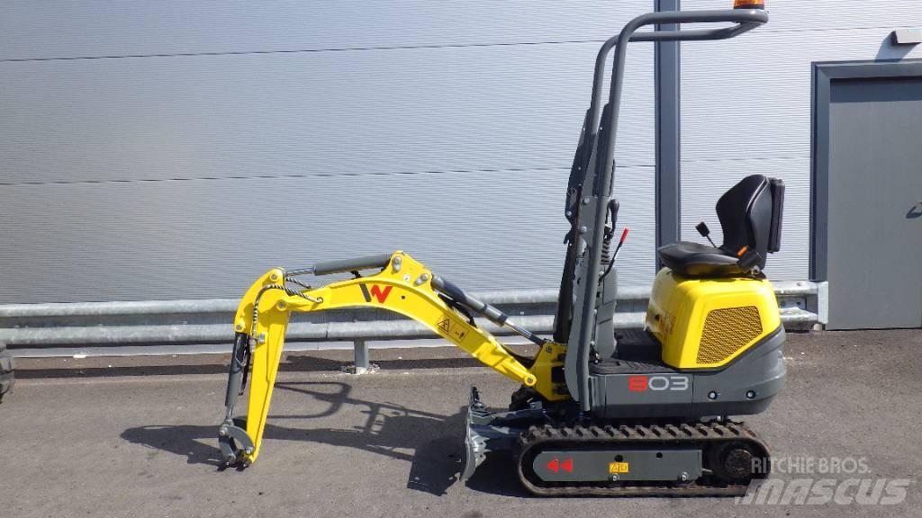 Wacker Neuson 803-2 حفارات زحافة