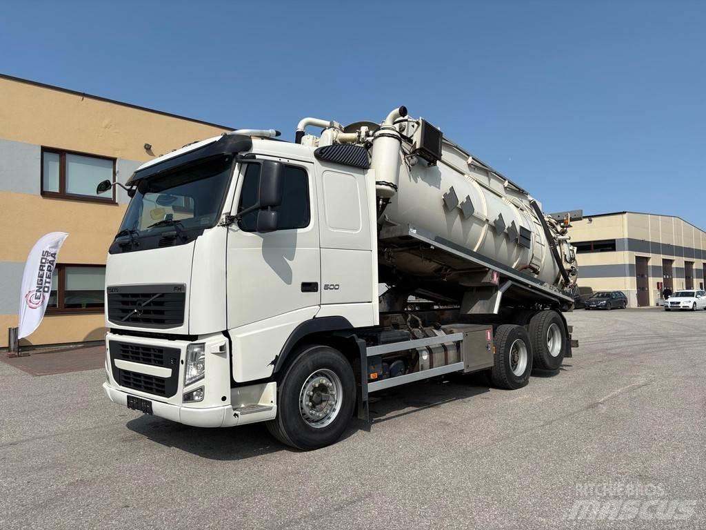 Volvo FH500 6x2 شاحنات مزدوجة / خلخلة