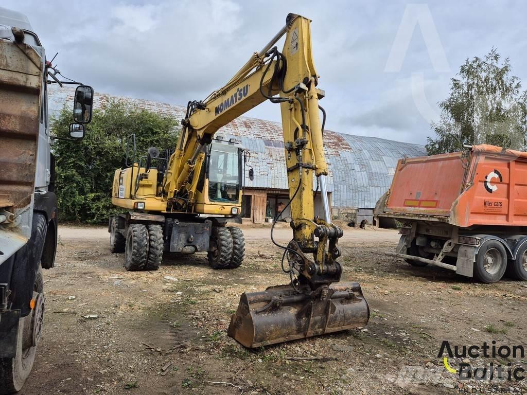Komatsu PW160-7 حفارات بعجل