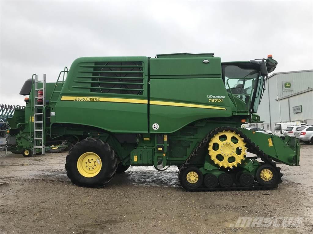John Deere T670 حصادات