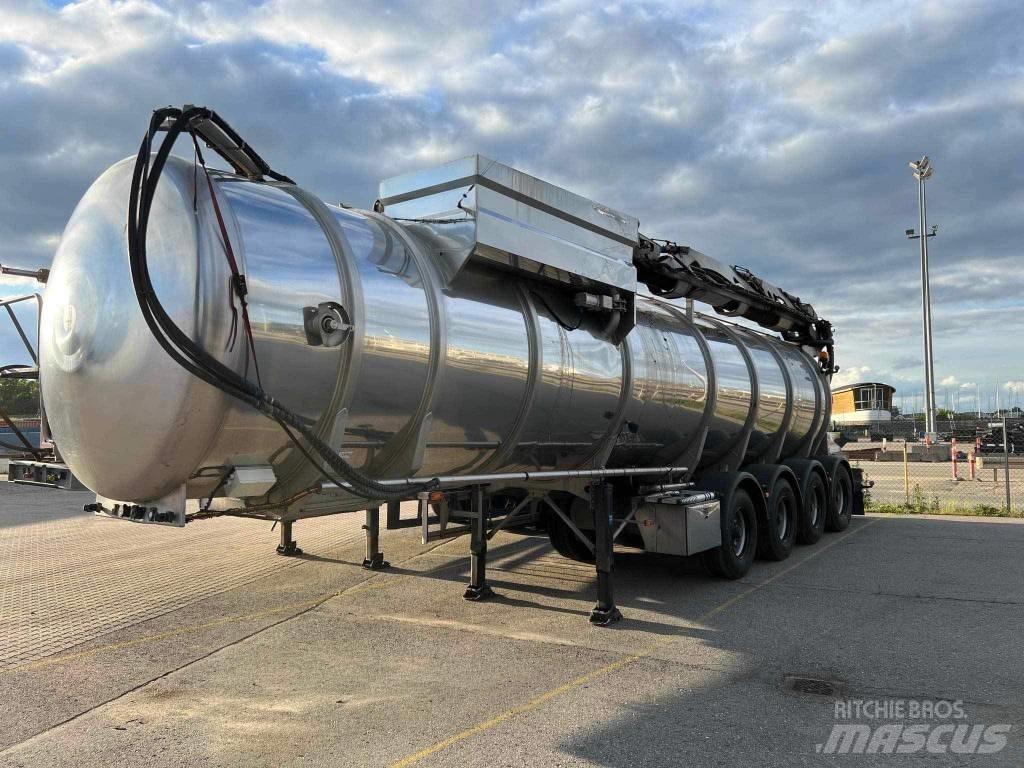 VM tarm tanktrailer نصف مقطورات مقطورة 