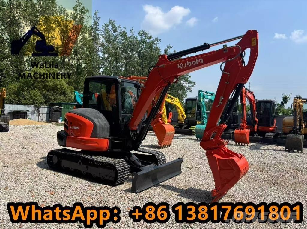 Kubota KX 165 حفارات صغيرة أقل من 7 طن (حفارات صغيرة)