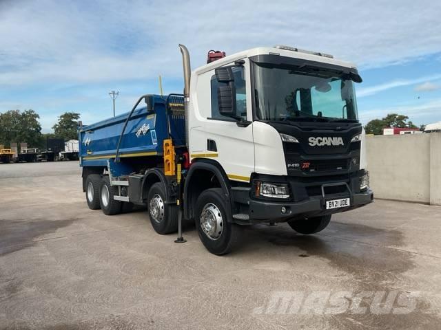 Scania P410 XT شاحنات قلابة