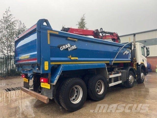 Scania P410 XT شاحنات قلابة