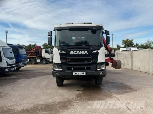 Scania P410 XT شاحنات قلابة
