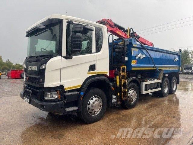 Scania P410 XT شاحنات قلابة
