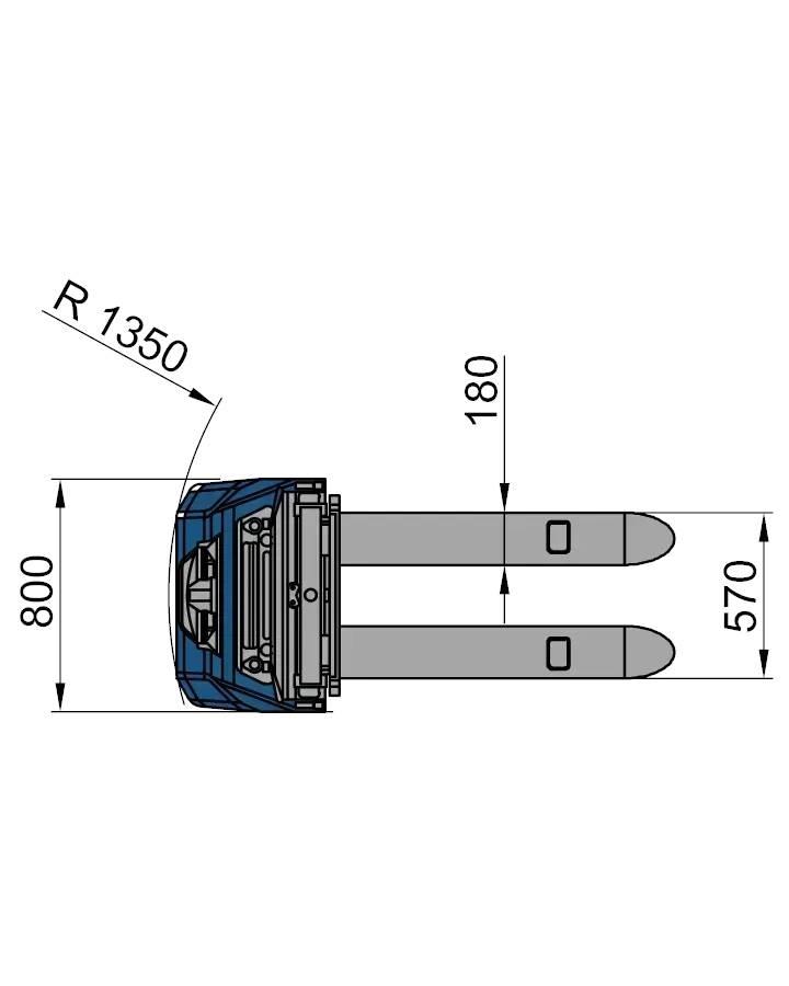 Toyota BT SHE100 رافعات ومنصات أخرى