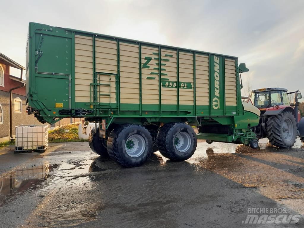 Krone ZX450GL مقطورات ذاتية التحميل