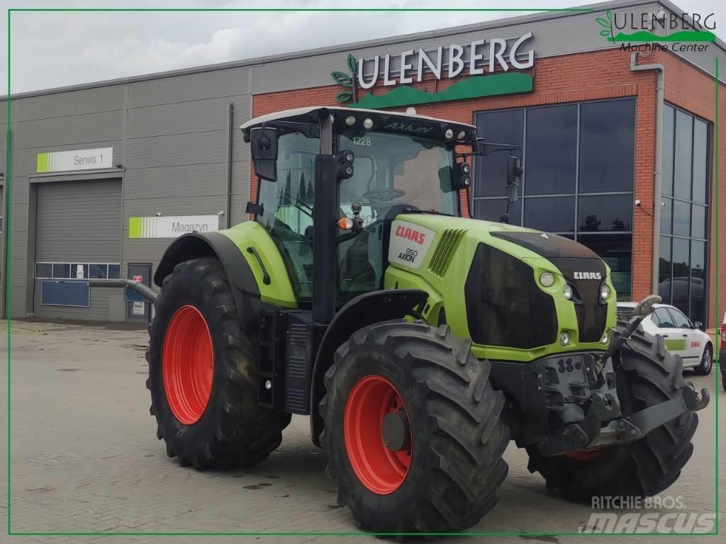 CLAAS Axion 850 الجرارات