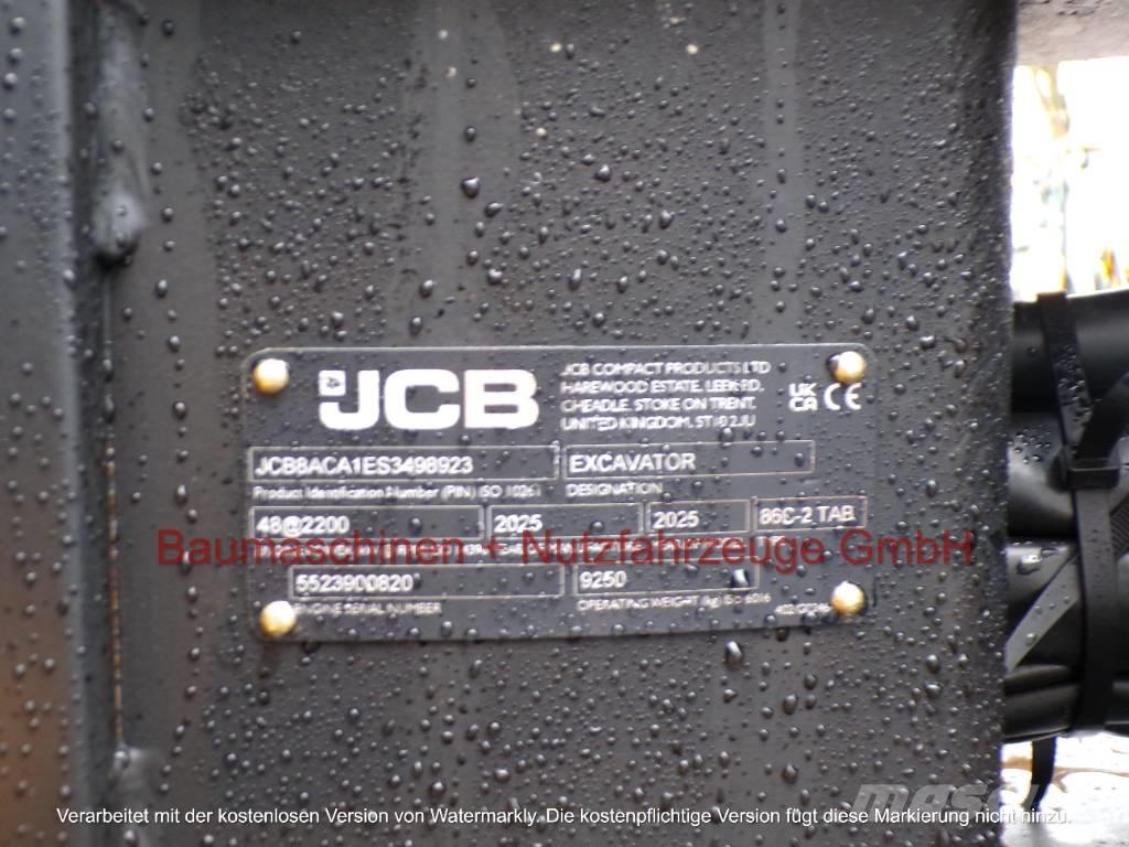 JCB 86C-2 حفارات وسط 7 طن - 12 طن