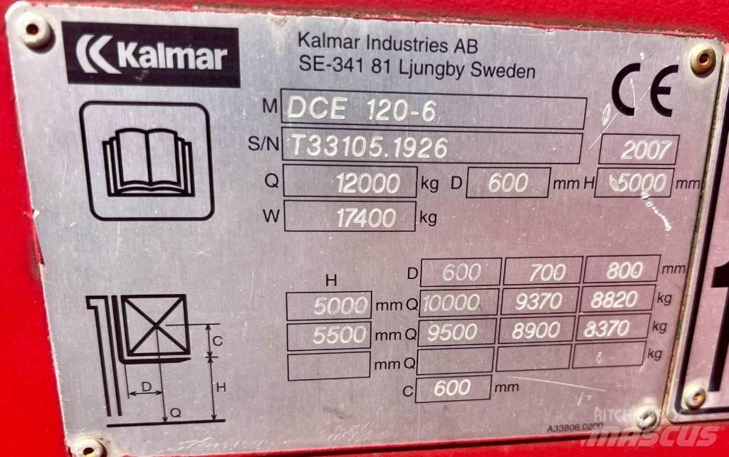 Kalmar DCE120-6 شاحنات الديزل