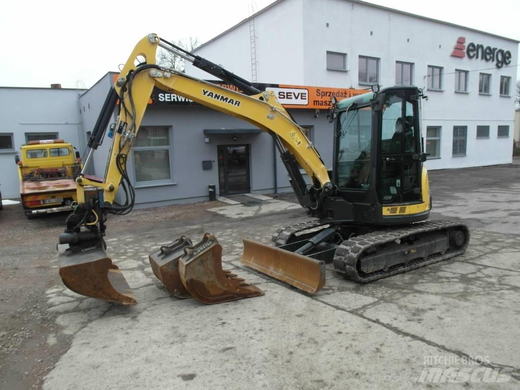 Yanmar Vio 57 U حفارات صغيرة أقل من 7 طن (حفارات صغيرة)