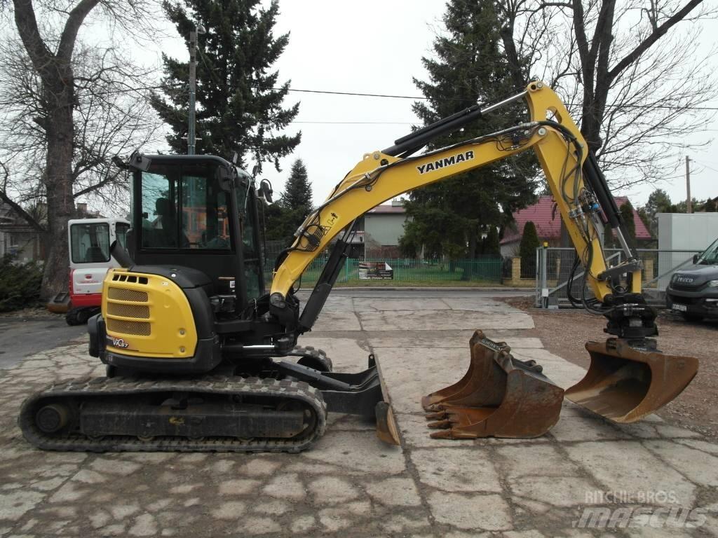 Yanmar Vio 57 U حفارات صغيرة أقل من 7 طن (حفارات صغيرة)
