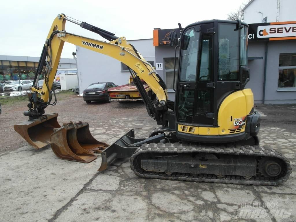 Yanmar Vio 57 U حفارات صغيرة أقل من 7 طن (حفارات صغيرة)