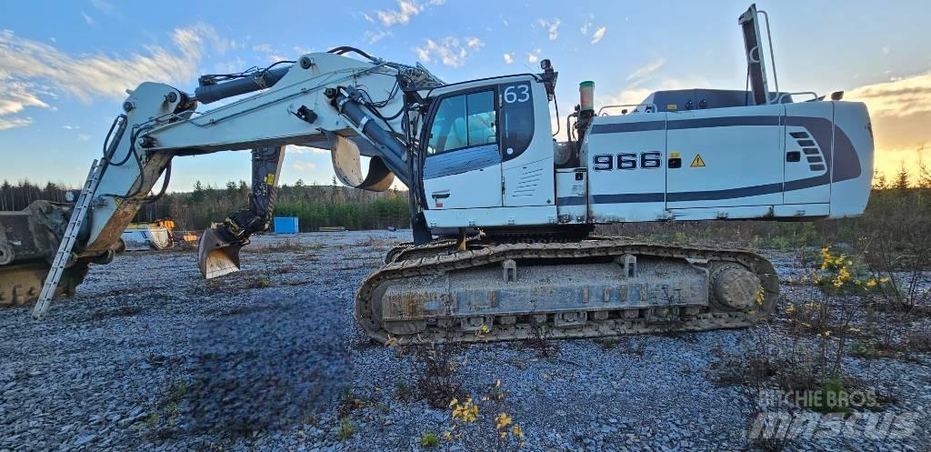 Liebherr R 966 HD حفارات زحافة