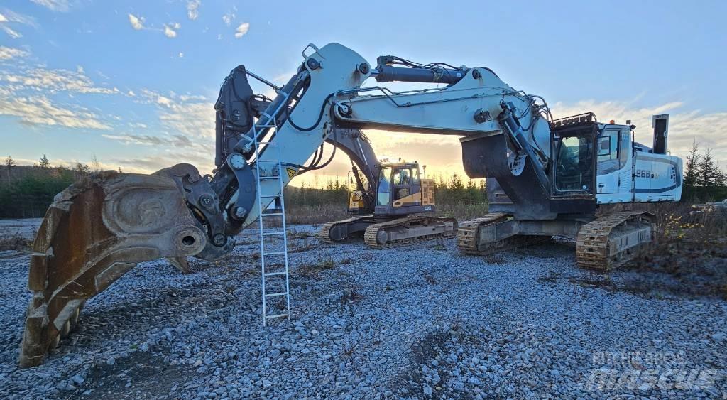 Liebherr R 966 HD حفارات زحافة