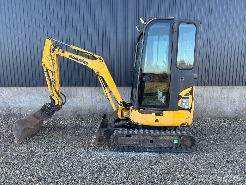 Komatsu PC 16 R-3HS حفارات صغيرة أقل من 7 طن (حفارات صغيرة)