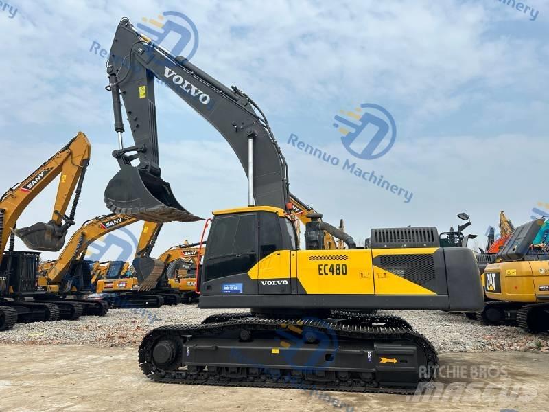 Volvo EC 480 D حفارات زحافة