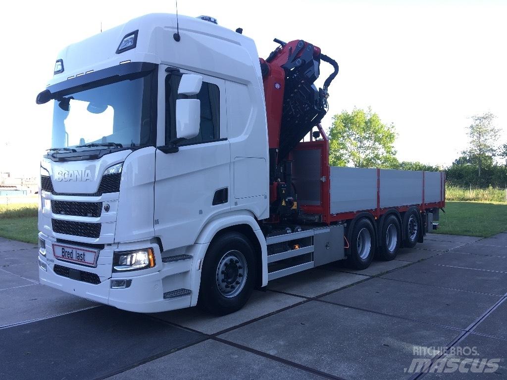 Scania R 560 شاحنات الرافعات