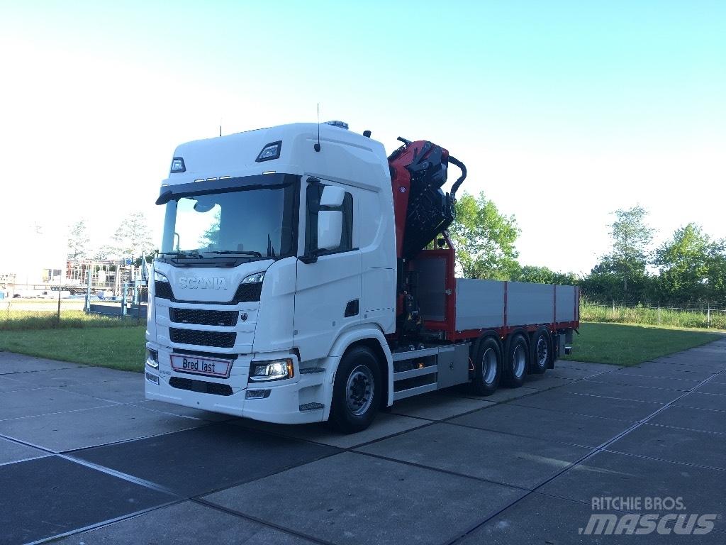 Scania R 560 شاحنات الرافعات