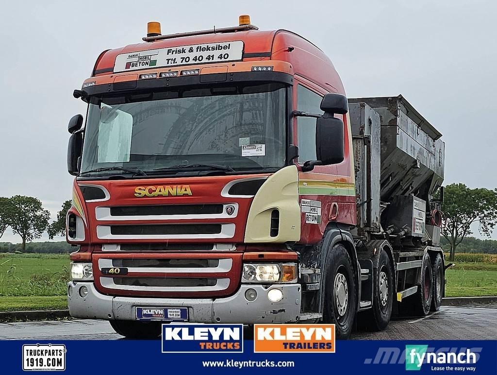 Scania P400 8X4 شاحنات بمقصورة وهيكل