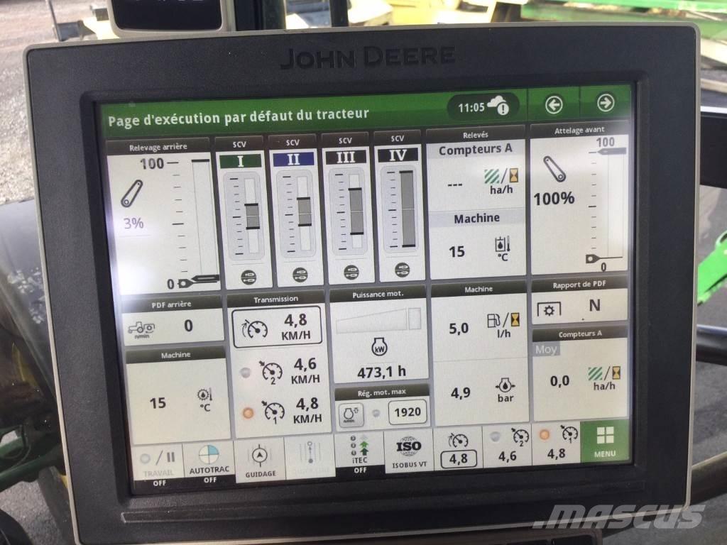John Deere 6R250 الجرارات