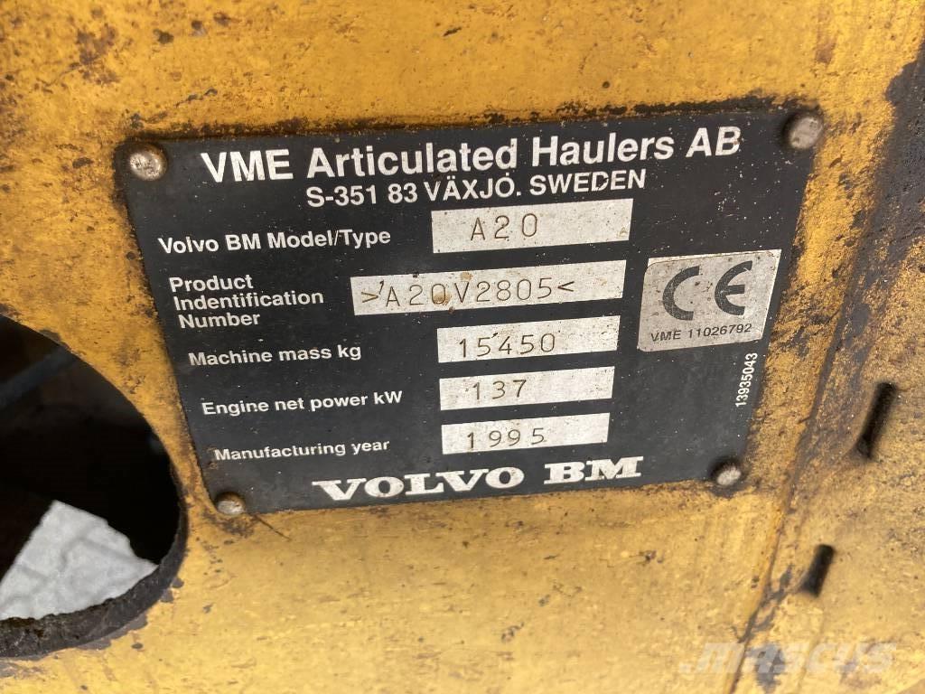 Volvo A 20 6x6 ساحبات مفصلية