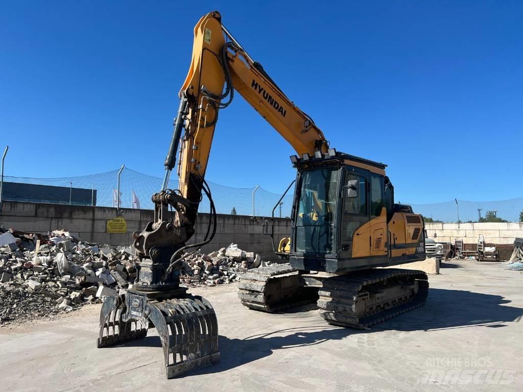 Hyundai HX 140 HRC حفارات زحافة